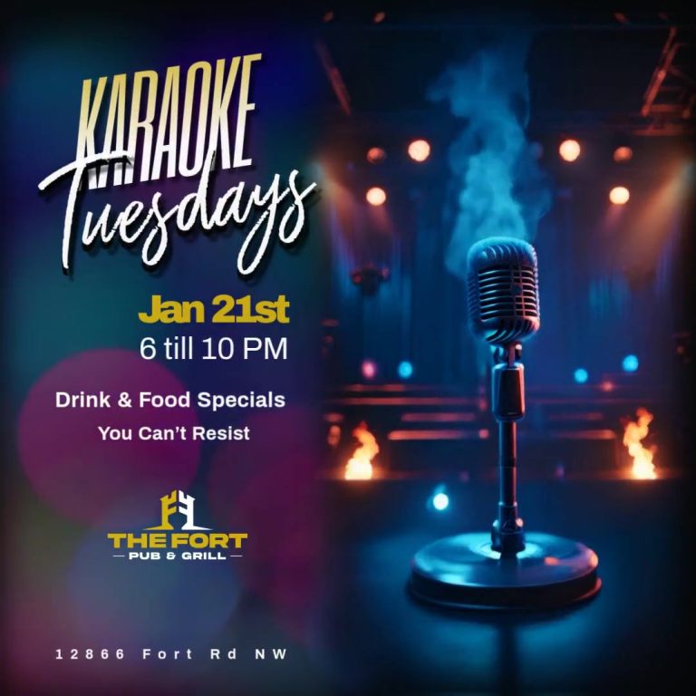 Karaoke Tuesdays at the Fort Pub & Grill Edmonton